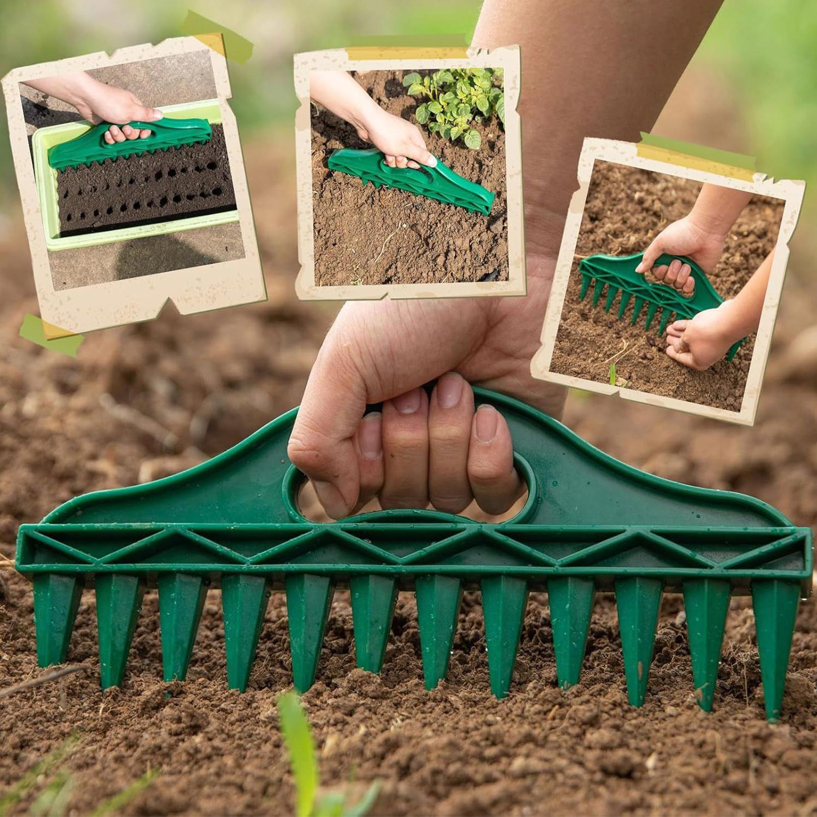 園芸用手工具セット、播種ディスペンサーと植え替えマット付き、 - Repotting Mat のレビューと価格