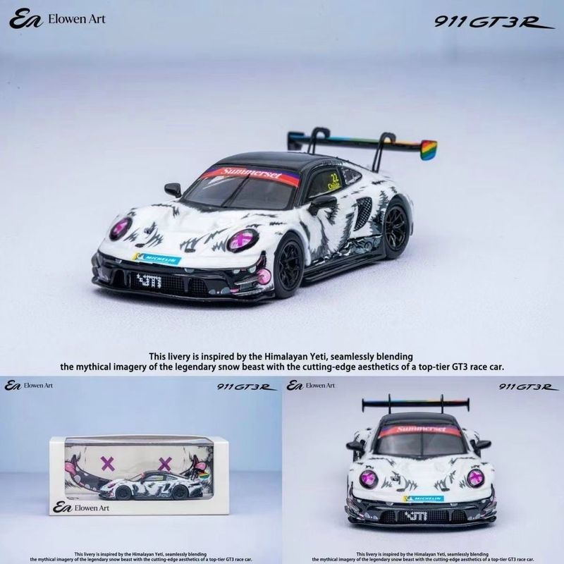 エローウェン・アート 1/64 ポルシェ 911 GT3R  - Monstera のレビューと価格