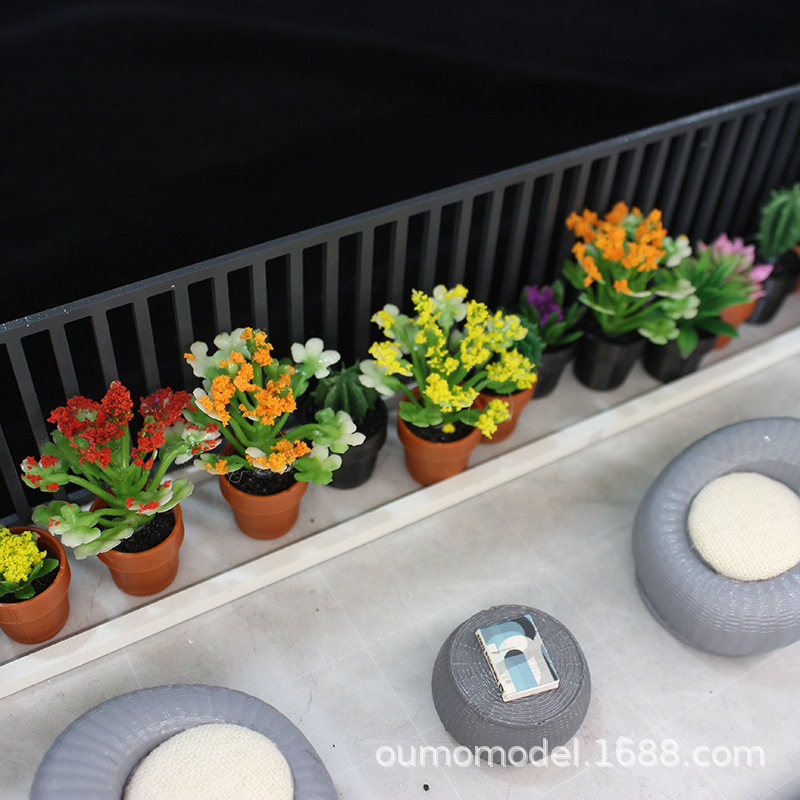ミニ模擬植物サボテン多肉植物モデル小型鉢植え装飾デスクトップ - Succulent Set のレビューと価格